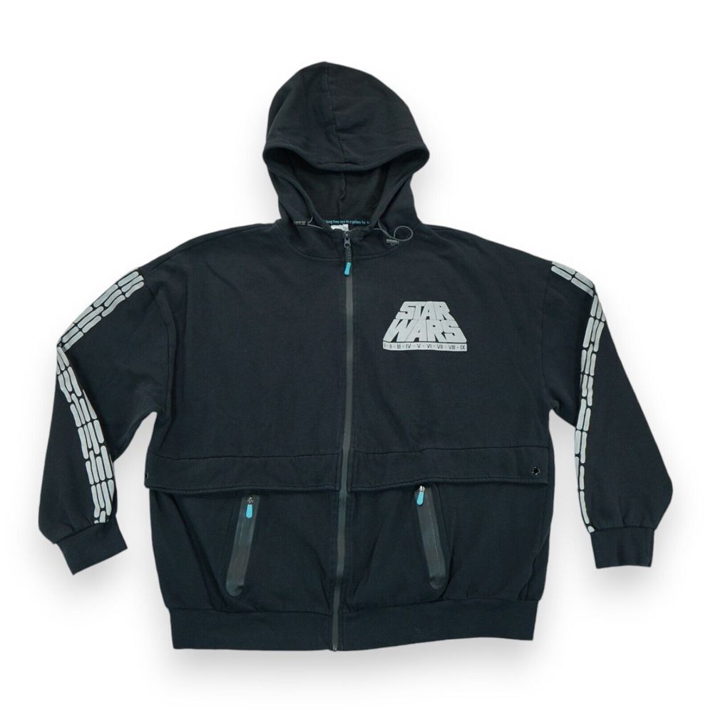 Disney Parks Star Wars A LONG TIME AGO...Zip‎ Hoodie Jacket  Size XXL Unisex